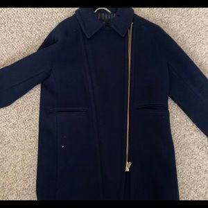 Jcrew navy peacoat
